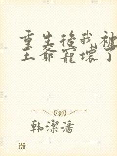 重生后我被偏执王爷宠坏了