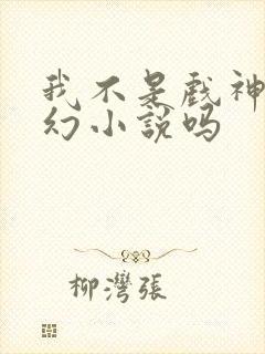 我不是戏神是玄幻小说吗