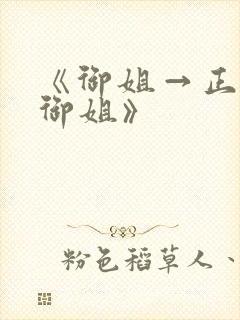 《御姐→正太←御姐》封面