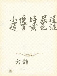 小便时尿道刺痛还有黄色液体