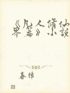 《凡人修仙之仙界篇》小说