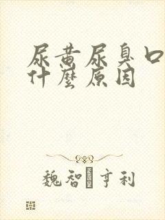 尿黄尿臭口苦是什么原因封面