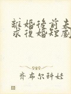 离婚后前夫跪地求复婚短剧