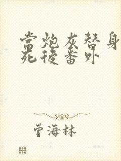 当炮灰替身的我死后番外