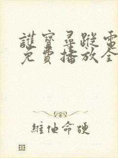 护宝寻踪电视剧免费播放全集下载