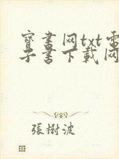 宝书网txt电子书下载网站