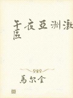 午夜亚洲激情二区封面