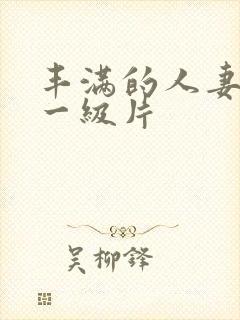 丰满的人妻被上一级片