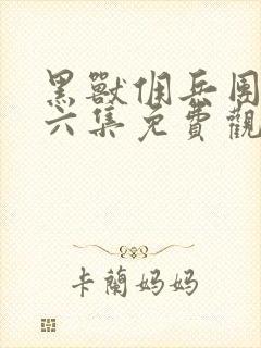 黑兽佣兵团1到六集免费观看动漫