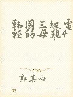 韩国三级电影年轻的母亲4封面