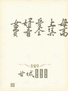 女婿爱上母娘免费看全集高清版