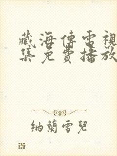 藏海传电视剧全集免费播放