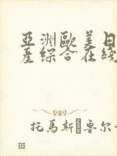 亚洲欧美日韩国产综合在线