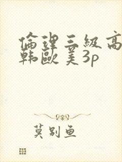 伦理三级高清日韩欧美3p