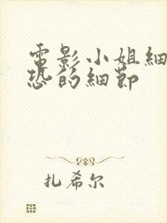 电影小姐细思极恐的细节封面