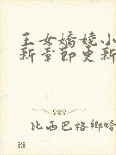 王女娇娆小说最新章节更新