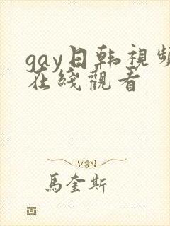 gay日韩视频在线观看