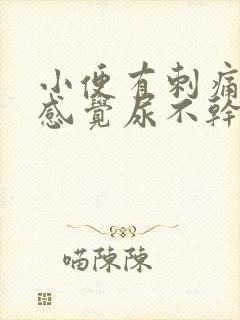 小便有刺痛感还感觉尿不干净男