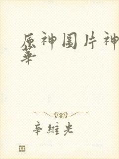 原神图片神里绫华封面