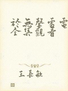 于无声处电视剧全集观看封面