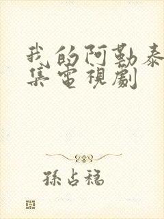 我的阿勒泰共几集电视剧