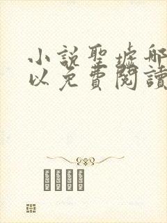 小说圣墟哪里可以免费阅读