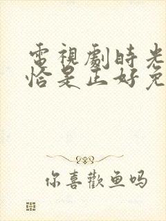 电视剧时光与他恰是正好免费观看