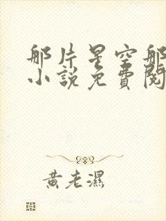 那片星空那片海小说免费阅读