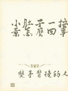 小肚子一按有尿意怎么回事