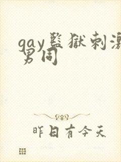 gay监狱刺激男同