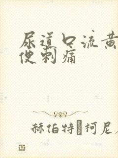 尿道口流黄脓小便刺痛