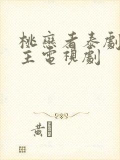 桃恋者泰剧双男主电视剧封面