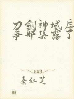 刀剑神域序列之争哪集露了