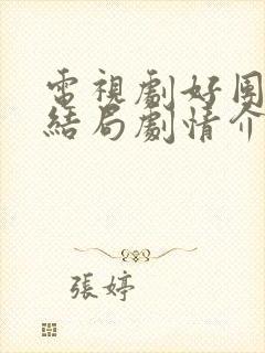 电视剧好团圆大结局剧情介绍