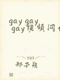 gay gay gay视频网站在线观看