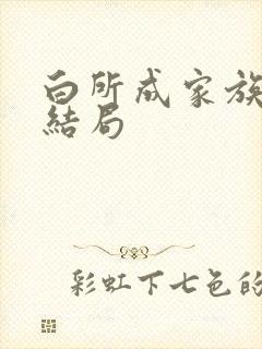 白所成家族最后结局封面