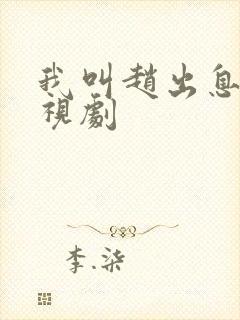 我叫赵出息的电视剧