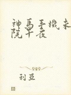 神马手机未来影院午夜