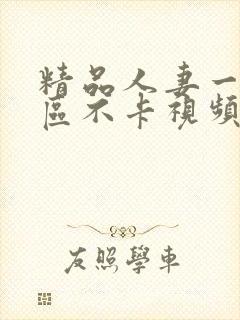 精品人妻一区二区不卡视频