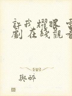 许我耀眼 电视剧 在线观看