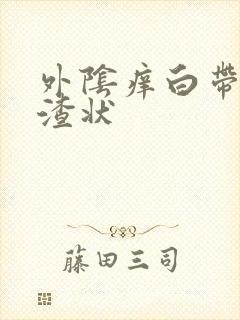 外阴痒白带豆腐渣状