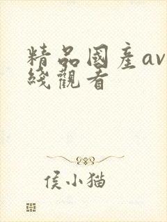 精品国产av在线观看