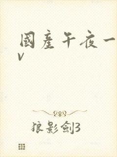 国产午夜一级av封面