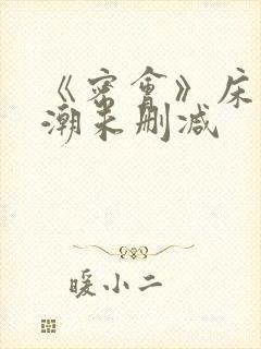 《密会》床戏高潮未删减封面