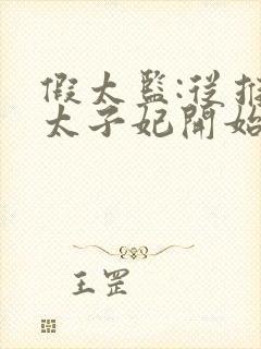 假太监:从推倒太子妃开始系列小说封面