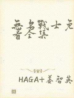 无名战士免费观看全集