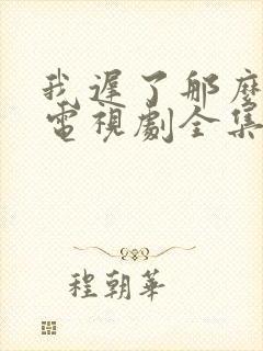 我迟了那么多年电视剧全集免费播放封面