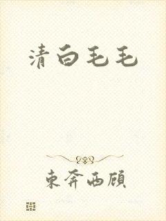 清白毛毛