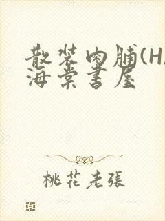 散装肉脯(H)海棠书屋封面