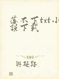 落不下txt小说下载